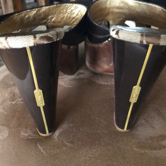 EUC Coach heels - FIRM PRICE! - Picture 3 of 6